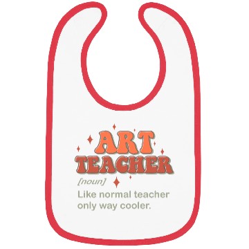 Discover Art Teacher Bibs