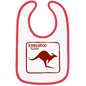Discover Kangaroo Dingo Flour Australia Australian Souvenir Bibs