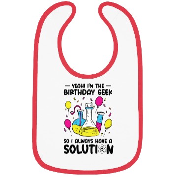 Discover Science Theme Birthday Party Chemistry Scientist Bibs