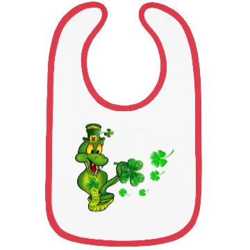 Discover Happy St Patricks Day Snake Graphic Great Gift Bibs
