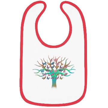 Discover Butterfly Tree Beautiful Animal Butterflies Tree Bibs