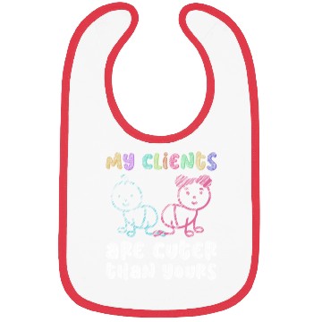 Discover My Clients Are Cuter Than Yours - Newborn Bibs