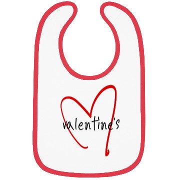 Discover valentine's Bibs