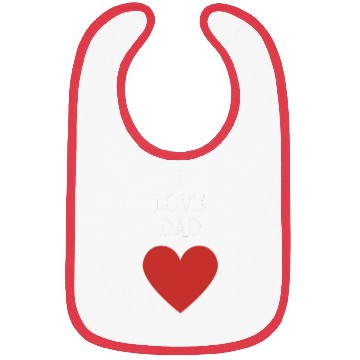 Discover I Love Dad Bibs