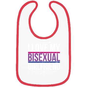 Discover I Love My Bisexual Girlfriend Bi Pride Bibs