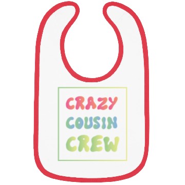 Discover Crazy cousin crew Bibs