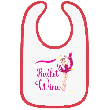 Discover Ballet Ballerina Dance Dancer Dancing Ballet Gift Bibs