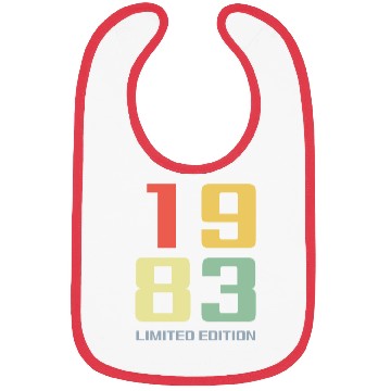 Discover 40 Years Vintage 1983 Retro 40th Birthday Bibs