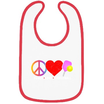 Discover PEACE LOVE PICKLEBALL Bibs