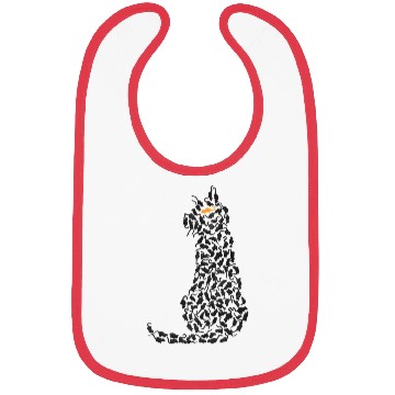 Discover Cat and Mouse Bibs