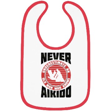 Discover Aikido Old Man Japan Taekwondo Karate Martial Arts Bibs