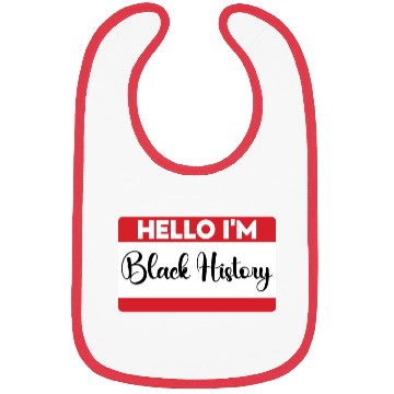 Discover Hello I Am Black History. Black History Month 2023 Bibs