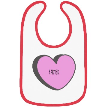 Discover Farmer heart, for farm owners Bibs