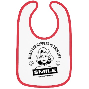 Discover Embrace the concept of 'whatever in life Bibs