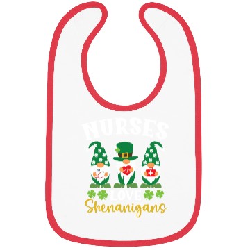 Discover Nurses Love Shenanigans St. Patricks Day Irish Bibs