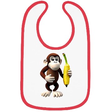 Discover Banana monkey Bibs