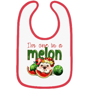 Discover I'm one in a melon Bibs