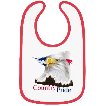 Discover Texas Eagle Bibs
