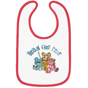 Discover Dreams come True for Teddys Horror Halloween Bibs