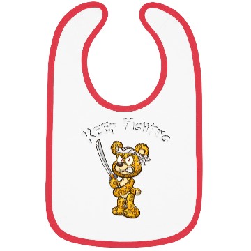 Discover Keep Fighting Teddys Horror Halloween Bibs