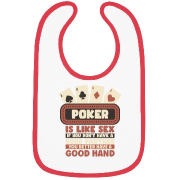 Discover Poker Casino Poker Player Gambling Roulette Bibs