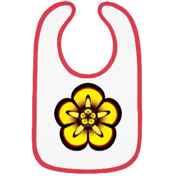 Discover Lily Flower For family and friends Bibs