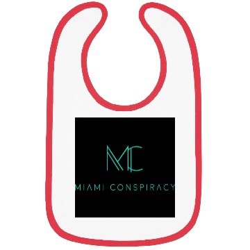 Discover Miami Conspiracy Green Logo Bibs