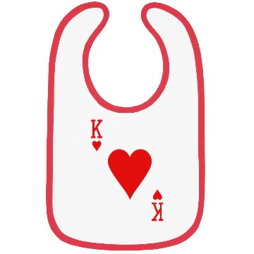 Discover King Of Hearts Matching Couple Saint Valentine's D Bibs