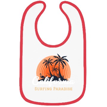 Discover California surfing paradise Bibs