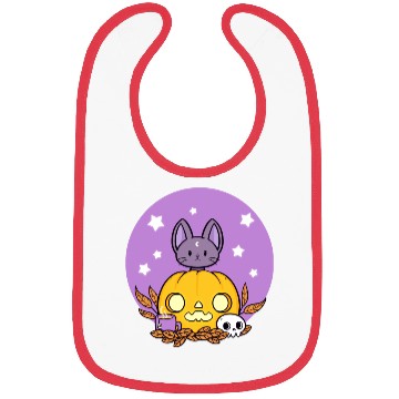 Discover Pumpkin Cats Son Bibs