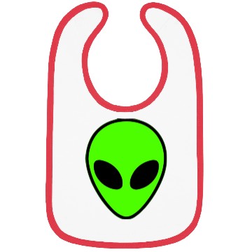 Discover Alien Head Pocket Patch Area 51 Bibs