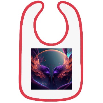 Discover Flaming phoenix wings Bibs