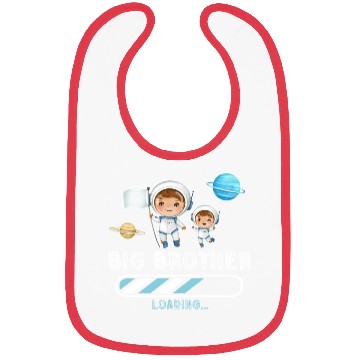 Discover Big brother space astronaut Bibs