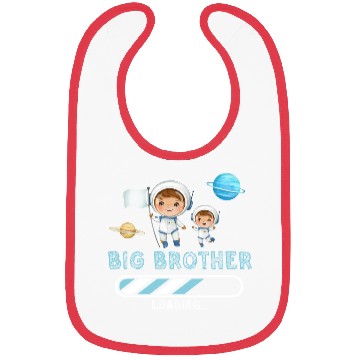 Discover Big brother space astronaut Bibs