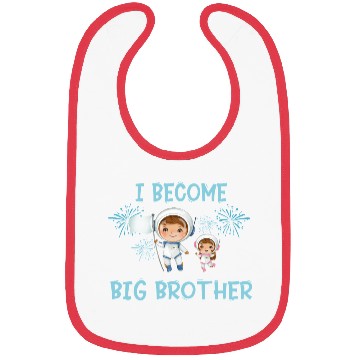 Discover Big brother space astronaut Bibs