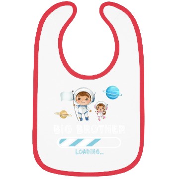 Discover Big brother space astronaut Bibs