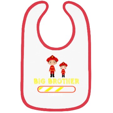 Discover Big brother fire truck fireman Bibs