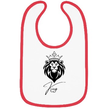 Discover lion King Crown Bibs
