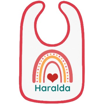 Discover Haralda Vintage Boho Rainbow Bibs