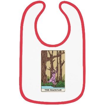 Discover Mythical Creatures Cryptid Tarot Design for Bibs