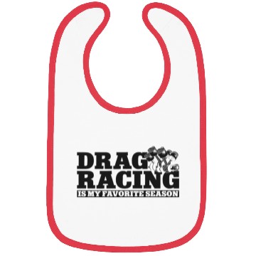 Discover Drag Racing Race Car Drag Racing Bibs