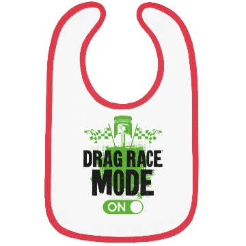 Discover Drag Racing Race Car Drag Race Bibs