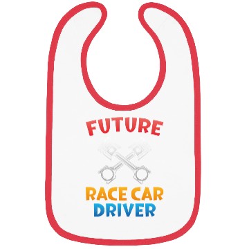 Discover Drag Racing Race Car Future Race Bibs