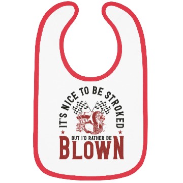 Discover Drag Racing Race Car Pun It's Nice Bibs