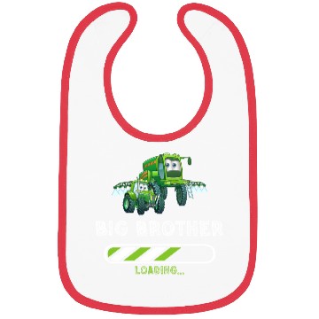 Discover Big brother farmer tractor Bibs