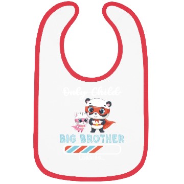 Discover Big brother super hero panda cat Bibs