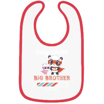 Discover Big brother super hero panda cat Bibs