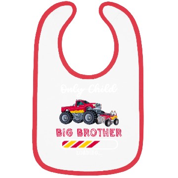 Discover Big brother car monstertruck Bibs