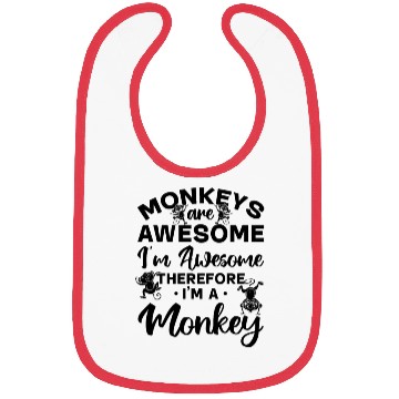 Discover Orangutan Monkey Chimpanzee Monkey - Monkey Lover Bibs