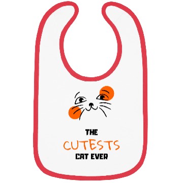 Discover The cutests cat ever Bibs
